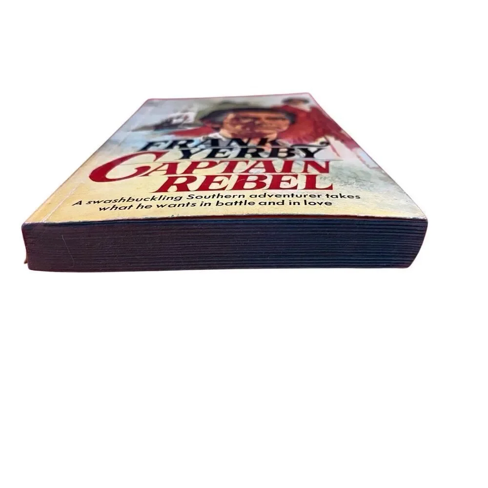 Captain Rebel by Frank Yerby Paperback Book Vintage Historical Fiction
